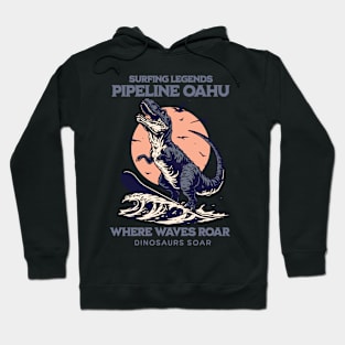 Pipeline Hawaii T-Rex surf 8210 Hoodie